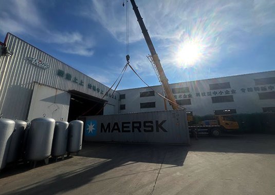 International Shipping and Logistics:  Transporting Custom Air Receiver Tanks Safely