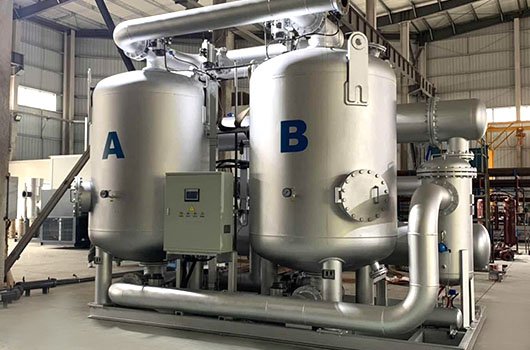 A/B Adsorption Towers