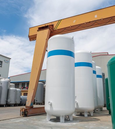Chemical Processing - Centrifugal Compressor with 20,000 L Vertical Air Receiver