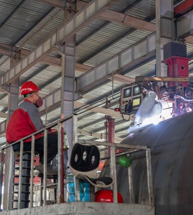Food Packaging - Sequenced Multi-Compressor Station with 15,000 L Horizontal Air Receiver