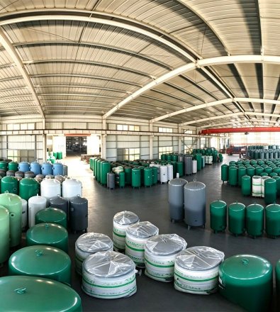 Quarry and Stone Processing - Centrifugal Compressor with 10,000 L Vertical Air Receiver