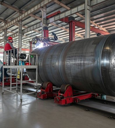 Food Packaging - Oil‑Free Reciprocating Compressor Package with 1,500 L Horizontal Air Receiver
