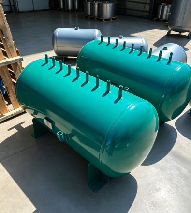 Mining Surface Plant - Two-Stage Reciprocating Compressor with 500 L Vertical Air Receiver