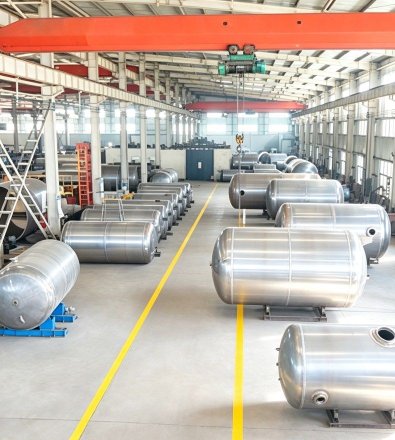 Plastic Injection Molding - Sequenced Multi‑Compressor Station with 10,000 L Vertical Air Receiver