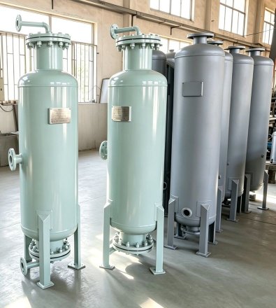 Plastic Injection Molding - Two‑Stage Oil‑Free Rotary Screw with 2,500 L Horizontal Air Receiver