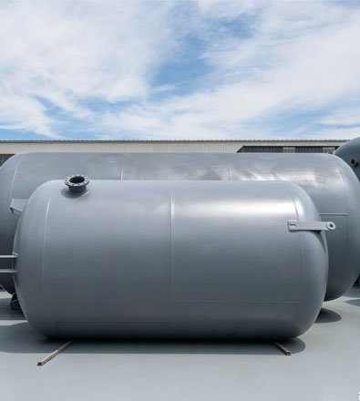 CNC Machining‑Two‑Stage Oil‑Free Rotary Screw with 2,500 L Horizontal Air Receiver