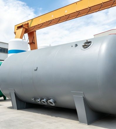 Textile Weaving - Centrifugal Compressor with 20,000 L Horizontal Air Receiver