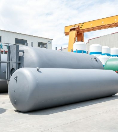 Textile Weaving - Two‑Stage Oil‑Free Rotary Screw with 7,000 L Vertical Air Receiver