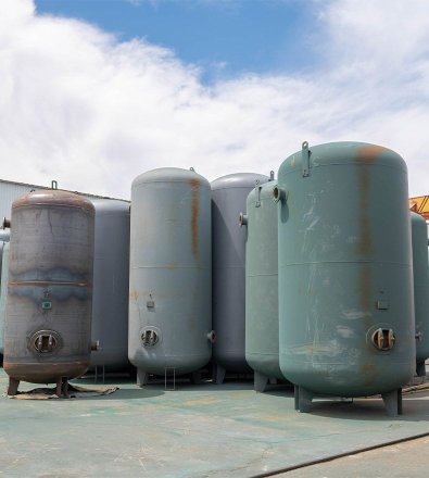 Quarry and Stone Processing - VSD Oil-Injected Rotary Screw with 2,000 L Vertical Air Receiver