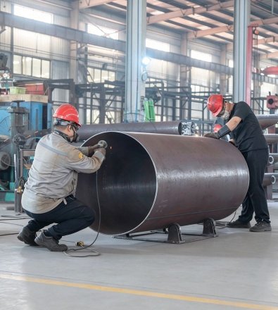 Tire Manufacturing - Two‑Stage Reciprocating Compressor with 2,000 L Vertical Air Receiver