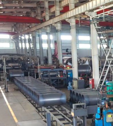 Metal Fabrication‑Low‑Pressure Rotary Screw with 6000 L Horizontal Air Receiver