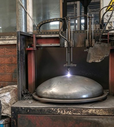 Shipyard Fabrication - Two-Stage Reciprocating Compressor with 800 L Vertical Air Receiver