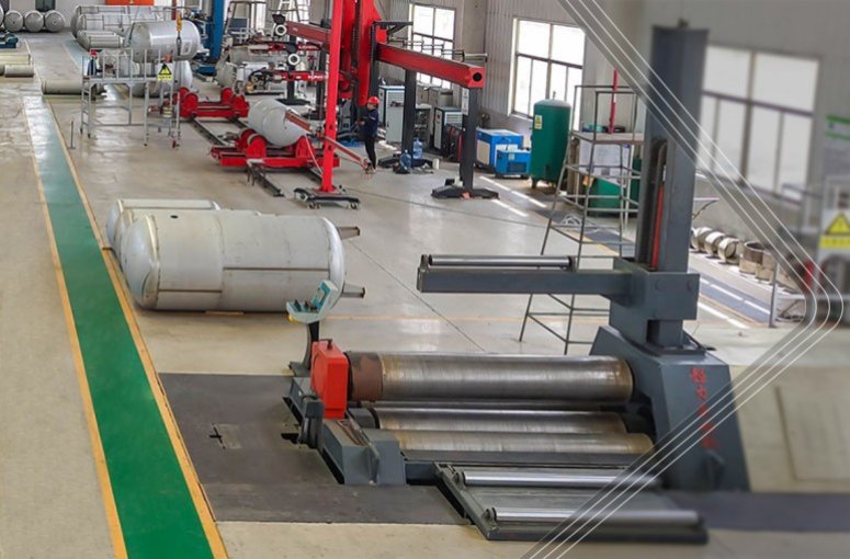 Large Four-Roll Plate Rolling Machine