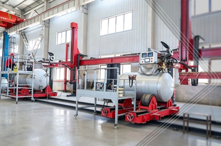 Large Dual-Torch P+T Automatic Welding System