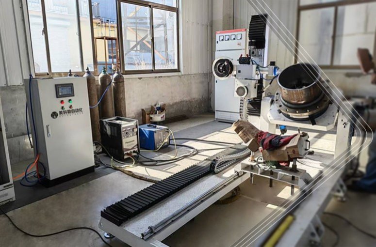 Large Automatic Flange Welding Machine